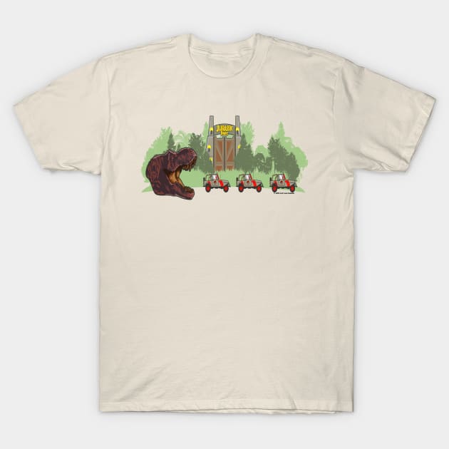 Jurassic Parade T-Shirt by DeepDiveThreads